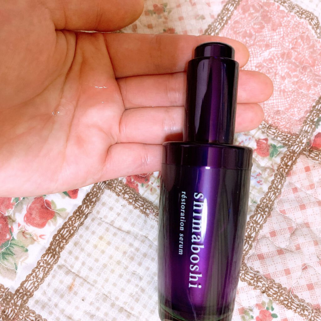 レストレーションセラム/shimaboshi/ブースター・導入液を使ったクチコミ（3枚目）