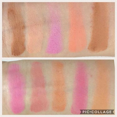  BH Cosmetics Professional Blush - 10 Color Blush Palette/bh cosmetics/パウダーチークを使ったクチコミ（3枚目）