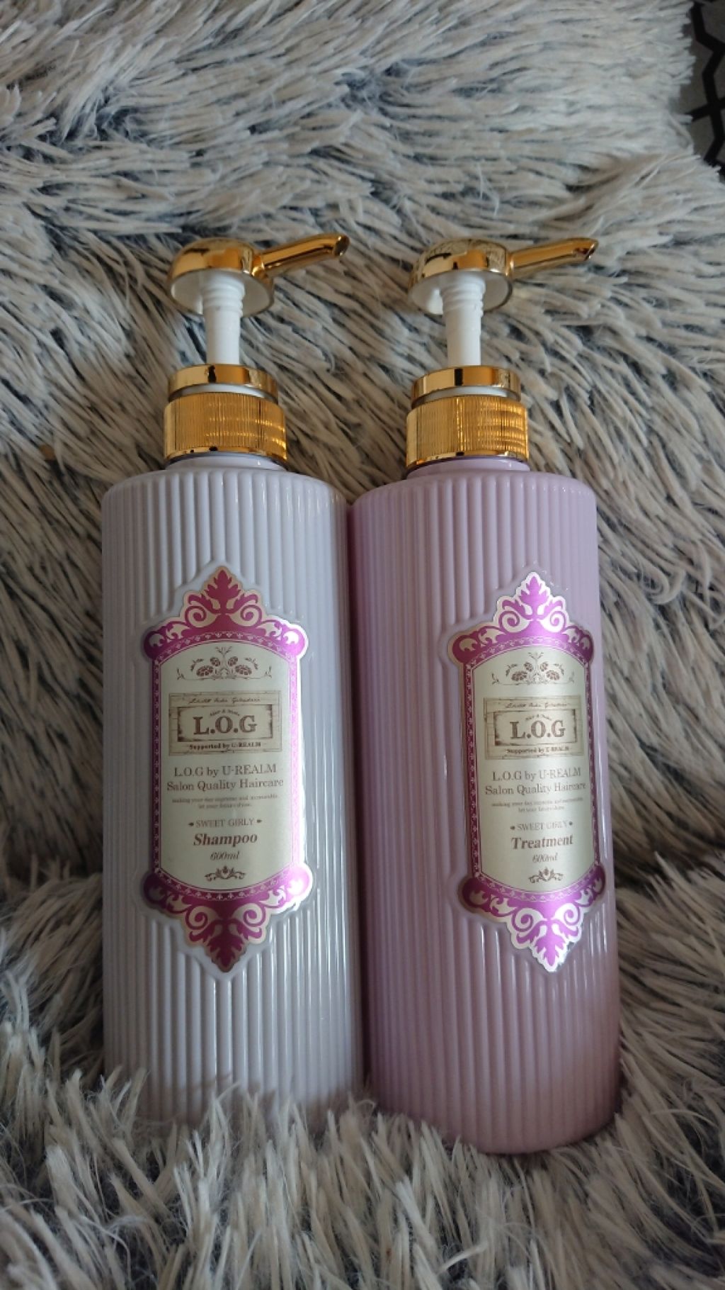 L.O.G by U-REALM サロンクオリティーシャンプー/トリートメント スイートガーリー/サロンシャンプー/市販シャンプーを使ったクチコミ(1枚目)