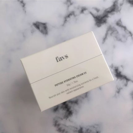 ペプチドハイドレーティングクリーム EX/favs/フェイスクリームを使ったクチコミ(6枚目)