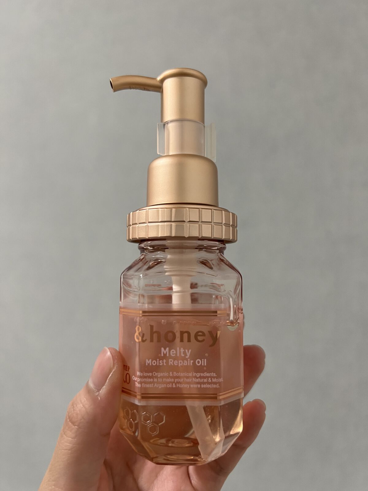 &honey メルティ モイストリペア ヘアオイル 3.0/&honey/ヘアオイルを使ったクチコミ（2枚目）