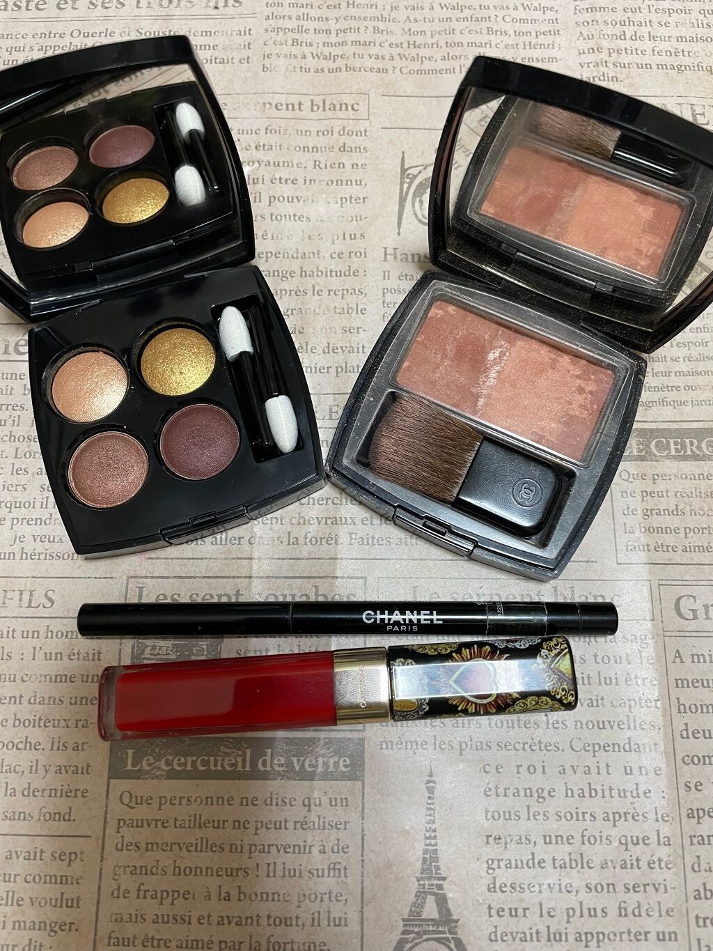 レ キャトル オンブル/CHANEL/アイシャドウパレットを使ったクチコミ(1枚目)