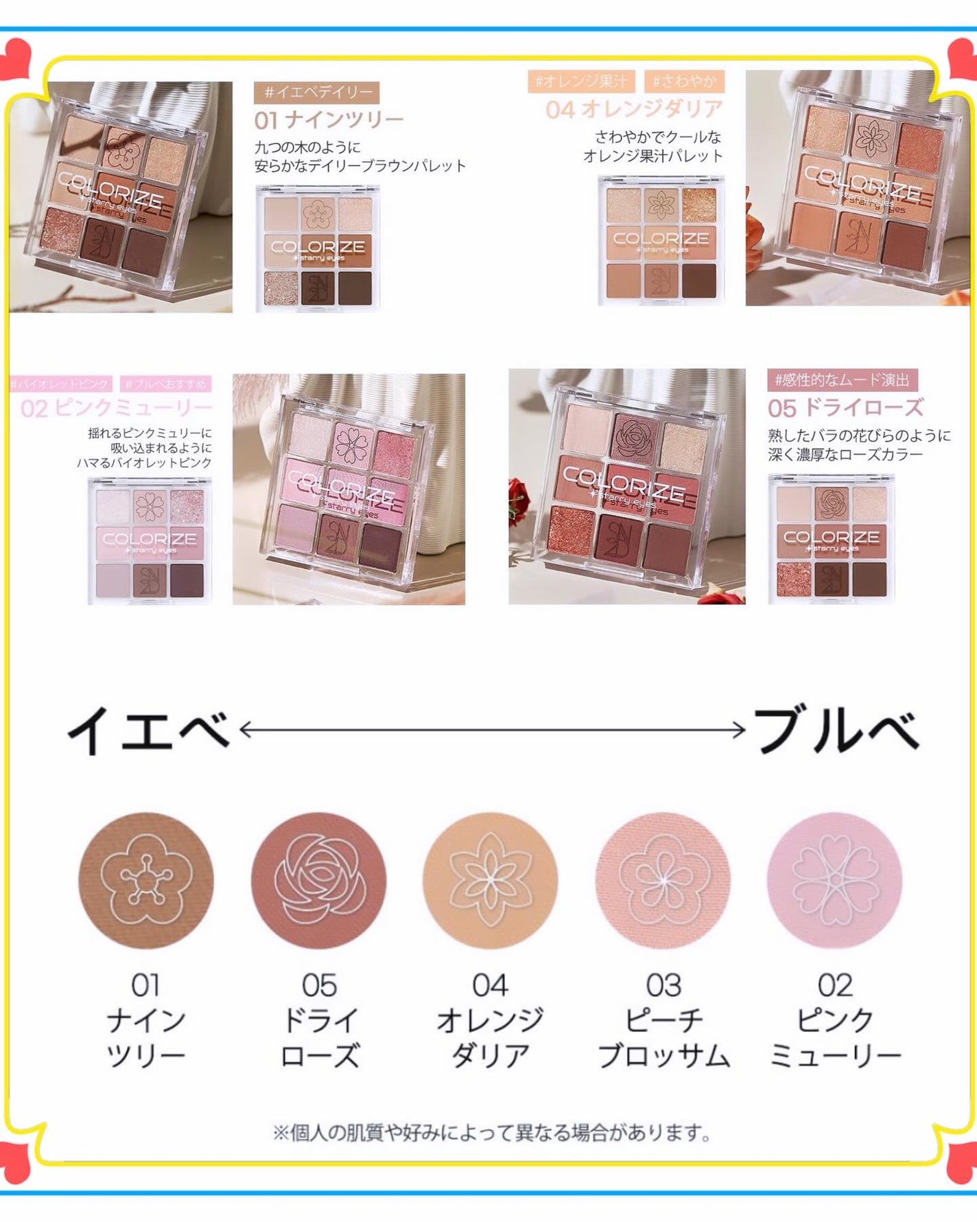 カラーライズスターリーアイズ/S2ND/アイシャドウパレットを使ったクチコミ(3枚目)