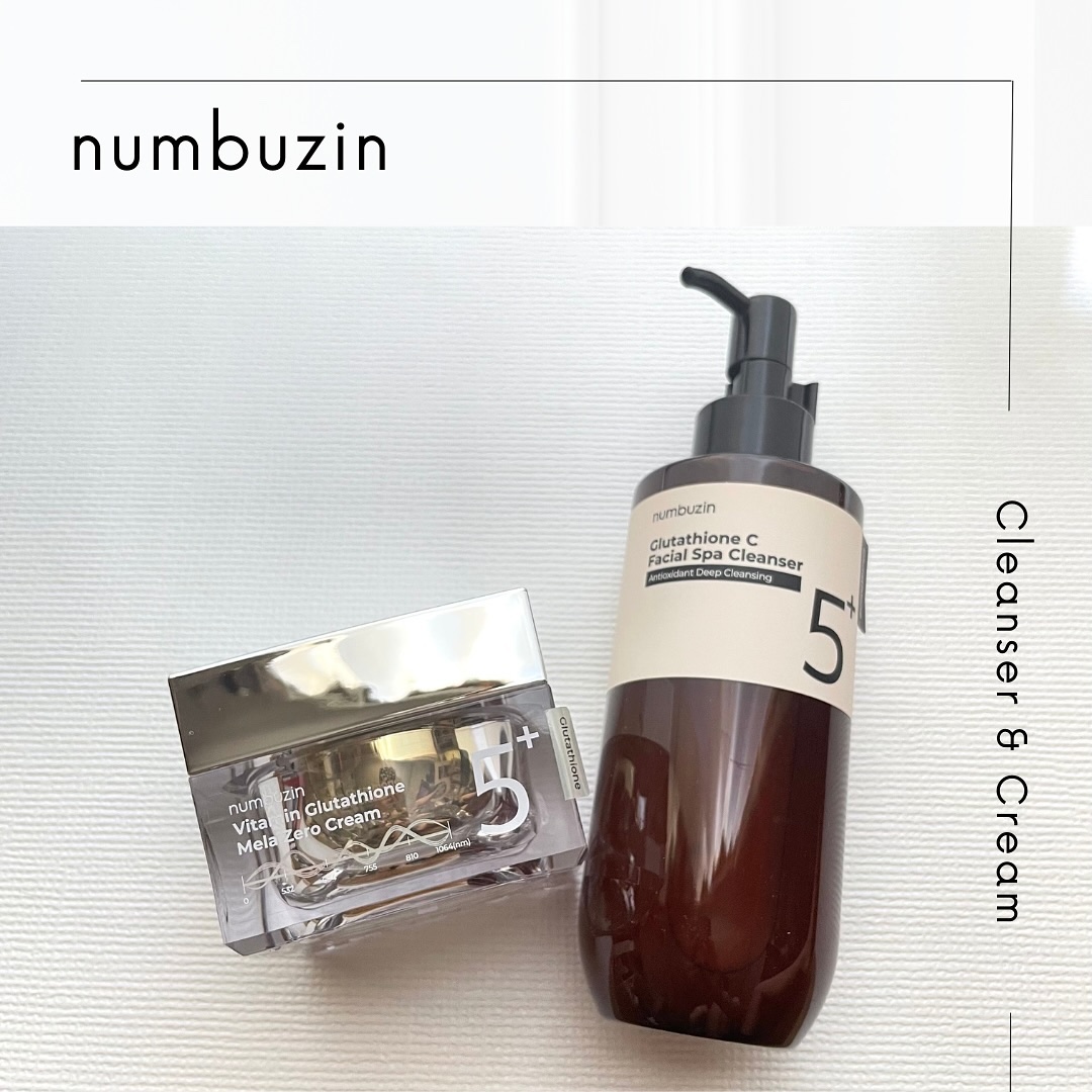 5番 白玉グルタチオンCアロママッサージクレンジング/numbuzin/オイルクレンジングを使ったクチコミ（1枚目）
