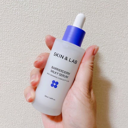 バリアダームミルキーセラム/SKIN&LAB/美容液を使ったクチコミ(2枚目)
