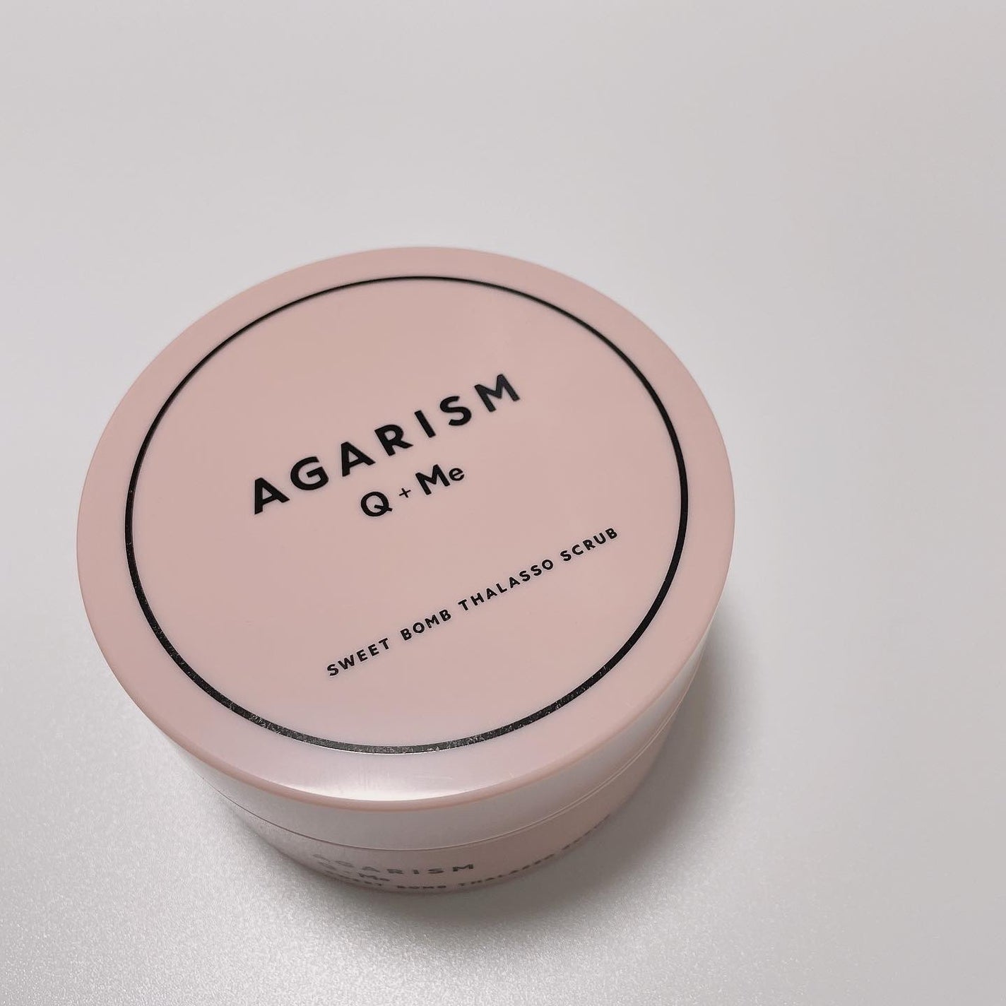 Q+Me スウィート ボム タラソ スクラブ/AGARISM/バスト・ヒップケアを使ったクチコミ(1枚目)