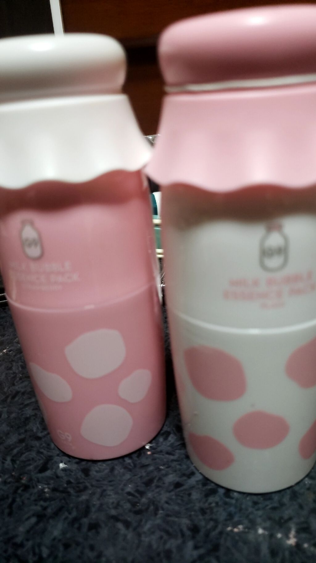 MILK BUBBLE ESSENCE PACK #PLAIN/G9SKIN/美容液を使ったクチコミ(1枚目)