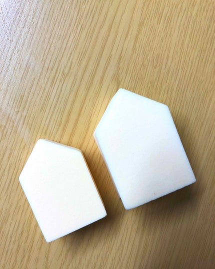 ジェリータッチスポンジ ハウス型/ロージーローザ/パフ・スポンジを使ったクチコミ(2枚目)