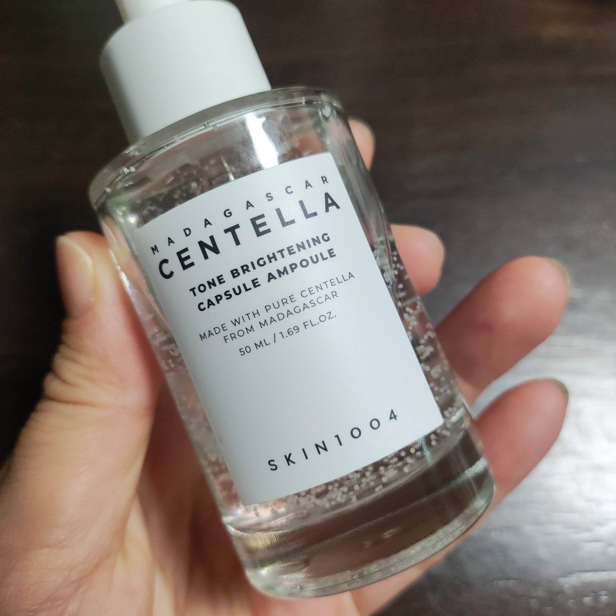 トーンブライトニング カプセルアンプル/SKIN1004/美容液を使ったクチコミ（1枚目）