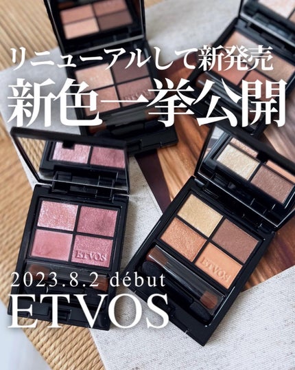 ミネラルクラッシィシャドー/エトヴォス/アイシャドウパレットを使ったクチコミ(1枚目)