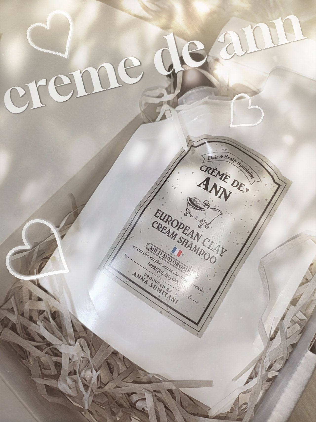 クリームシャンプー/creme de Ann/市販シャンプーを使ったクチコミ(1枚目)