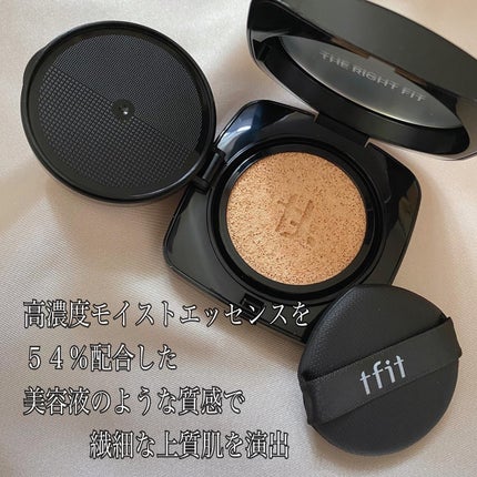 レイヤリングフィット グロークッションEX/TFIT/クッションファンデーションを使ったクチコミ(2枚目)