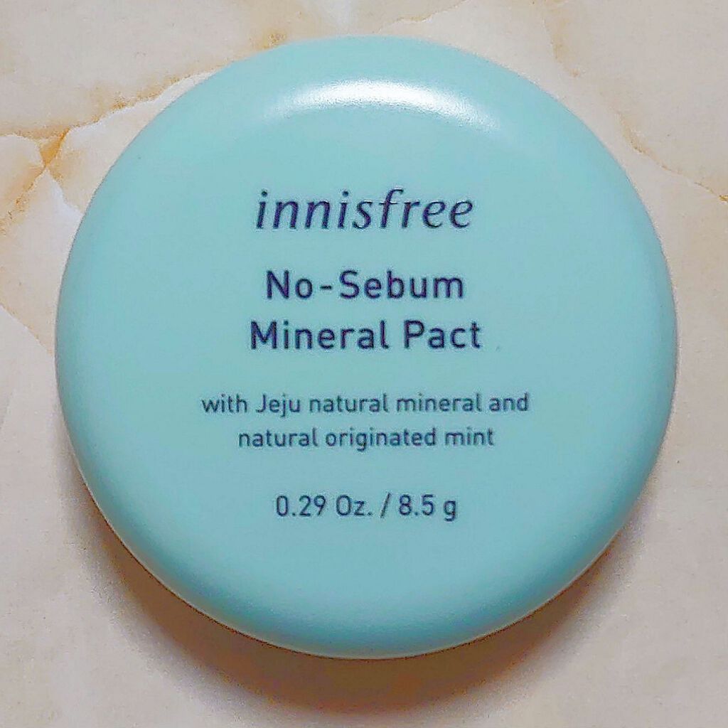 ノーセバム ミネラルパクト N/innisfree/プレストパウダーを使ったクチコミ(2枚目)