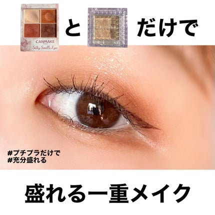 シルキースフレアイズ/キャンメイク/アイシャドウパレットを使ったクチコミ(1枚目)