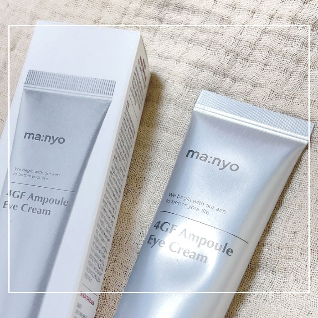 4GFアイクリーム/manyo/アイケア・アイクリームを使ったクチコミ(1枚目)
