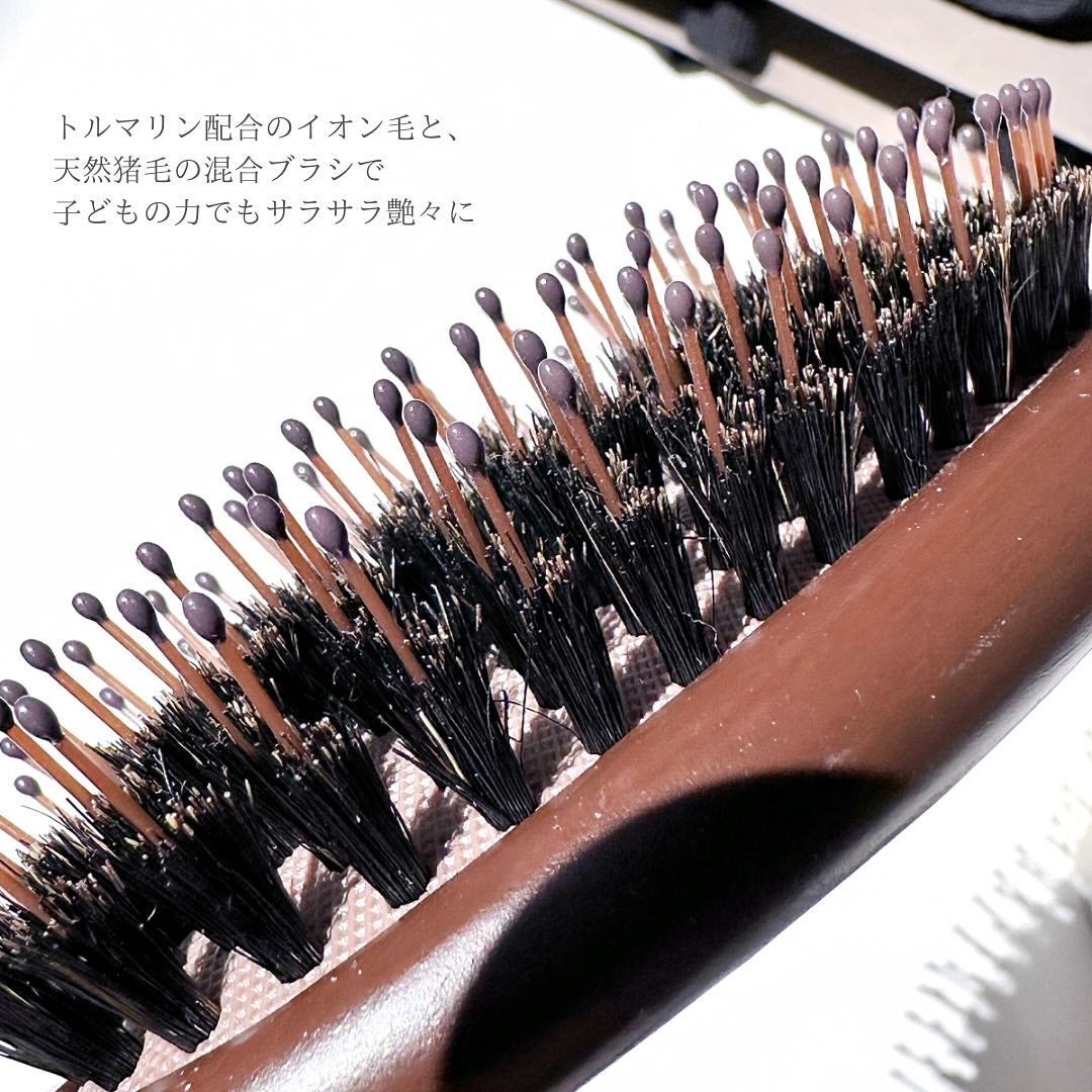 コンボパドルブラシ/john masters organics/ヘアブラシを使ったクチコミ(3枚目)