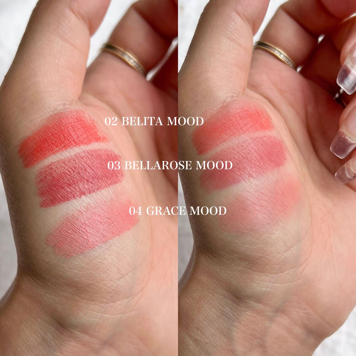 ダニエルムードステイリップ/merje/口紅を使ったクチコミ(3枚目)