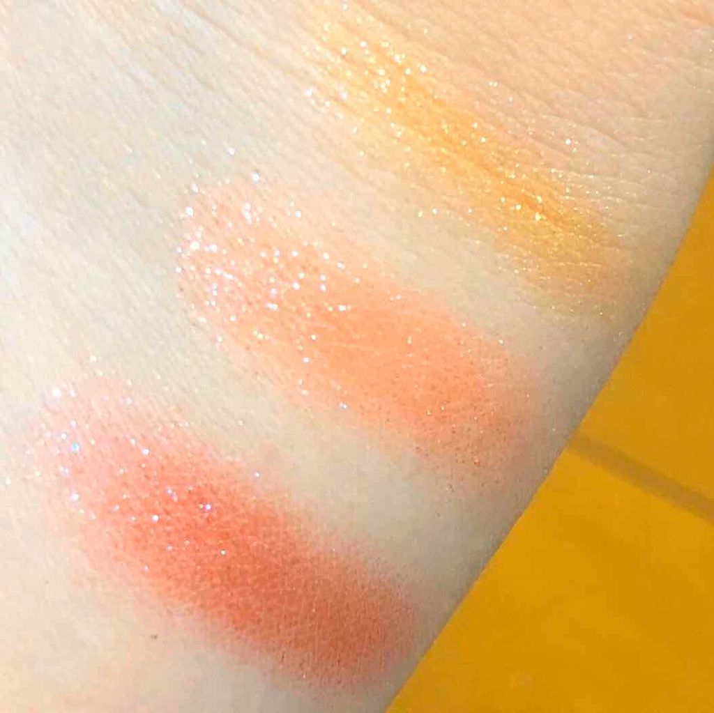 グリッタープリズム シャドウ/MISSHA/グリッターを使ったクチコミ（2枚目）
