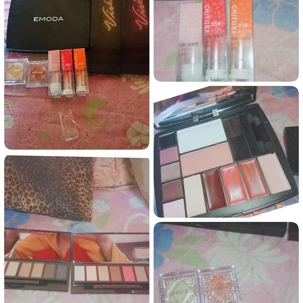 グラマラスリッチ アイパレット (クリスマスコフレ 2018)/Visée/メイクアップキットを使ったクチコミ（1枚目）