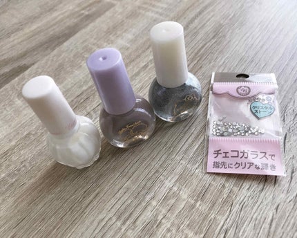 キティ ネイル/DAISO/マニキュアを使ったクチコミ(2枚目)