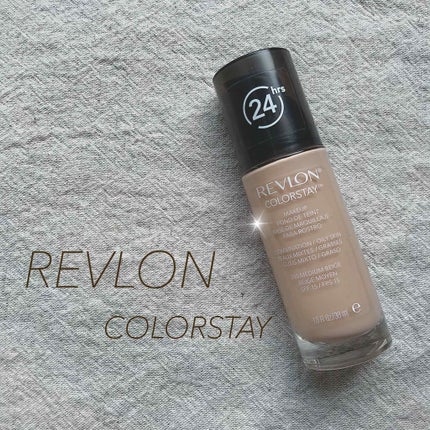 カラーステイ メイクアップ/REVLON/リキッドファンデーションを使ったクチコミ(1枚目)