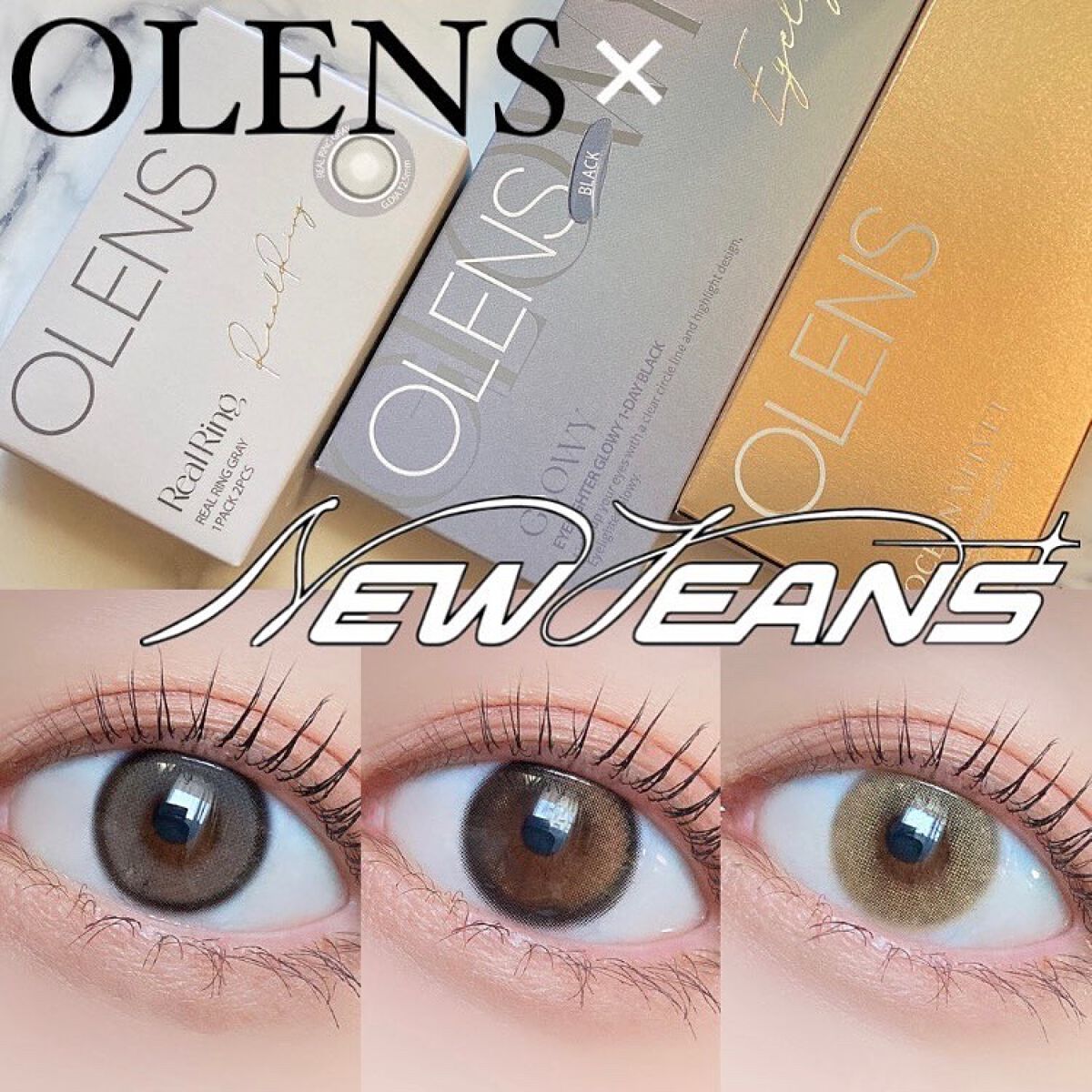 オーシャンベルベット 1day/OLENS/カラーコンタクトレンズを使ったクチコミ（1枚目）