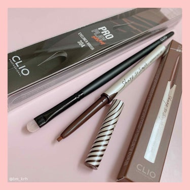 CLIO PRO PLAY BRUSHのクチコミ「

🌷CLIO PRO PLAY EYE LINER BRUSH 304
🌷CLIO SHAR.....」（1枚目）