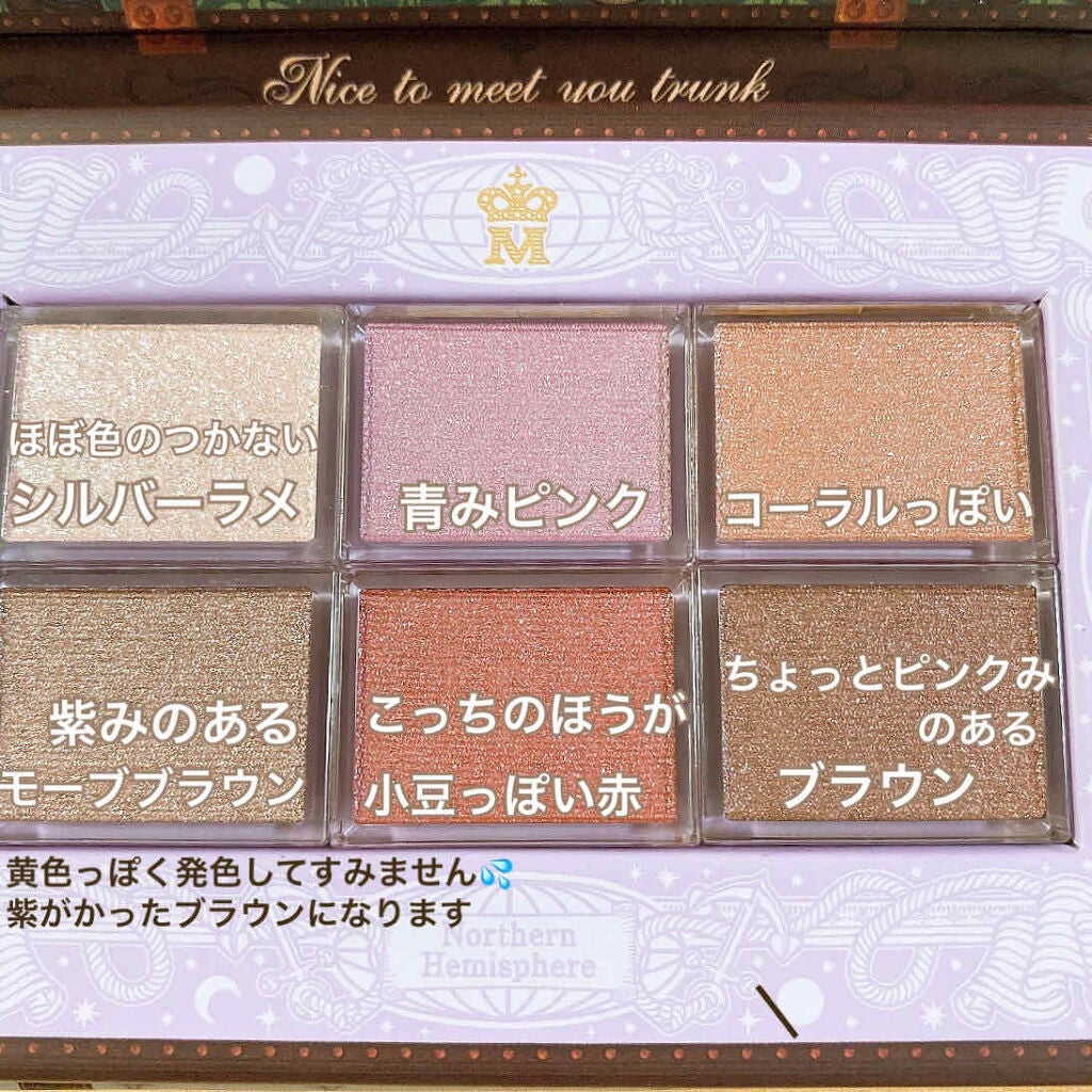 ナイストゥミーチュートランク/MAJOLICA MAJORCA/アイシャドウパレットを使ったクチコミ(2枚目)