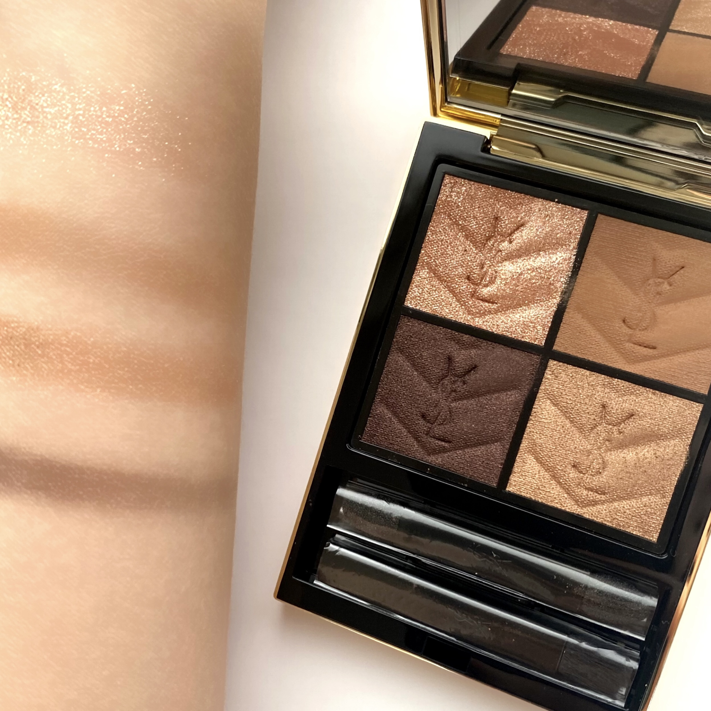 Yves Saint Laurent アイシャドウパレット ブラウン系 新色レビュー】クチュール ミニ クラッチ｜YVES SAINT LAURENT