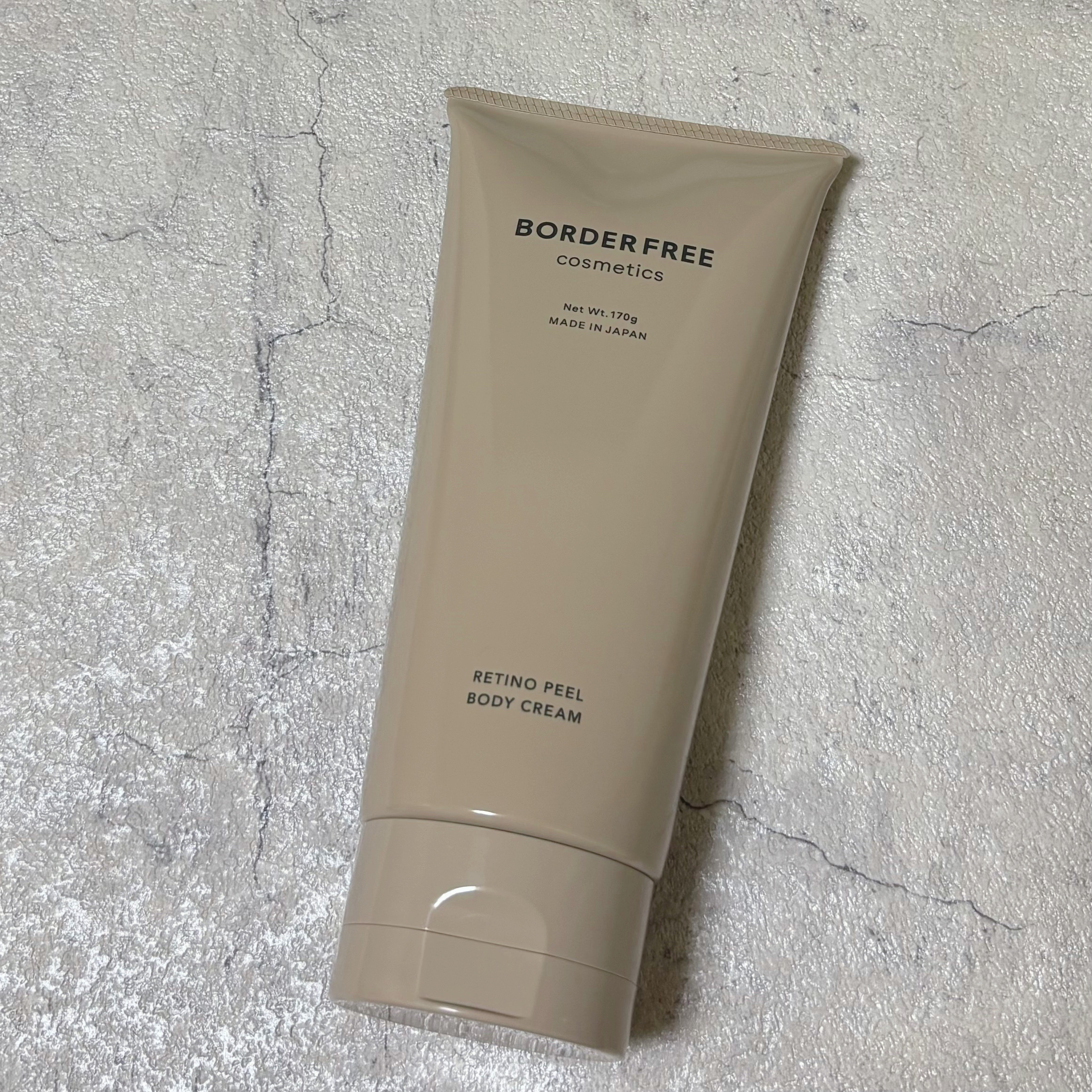 レチノピールボディクリーム/BORDER FREE cosmetics/ボディクリームを使ったクチコミ（1枚目）