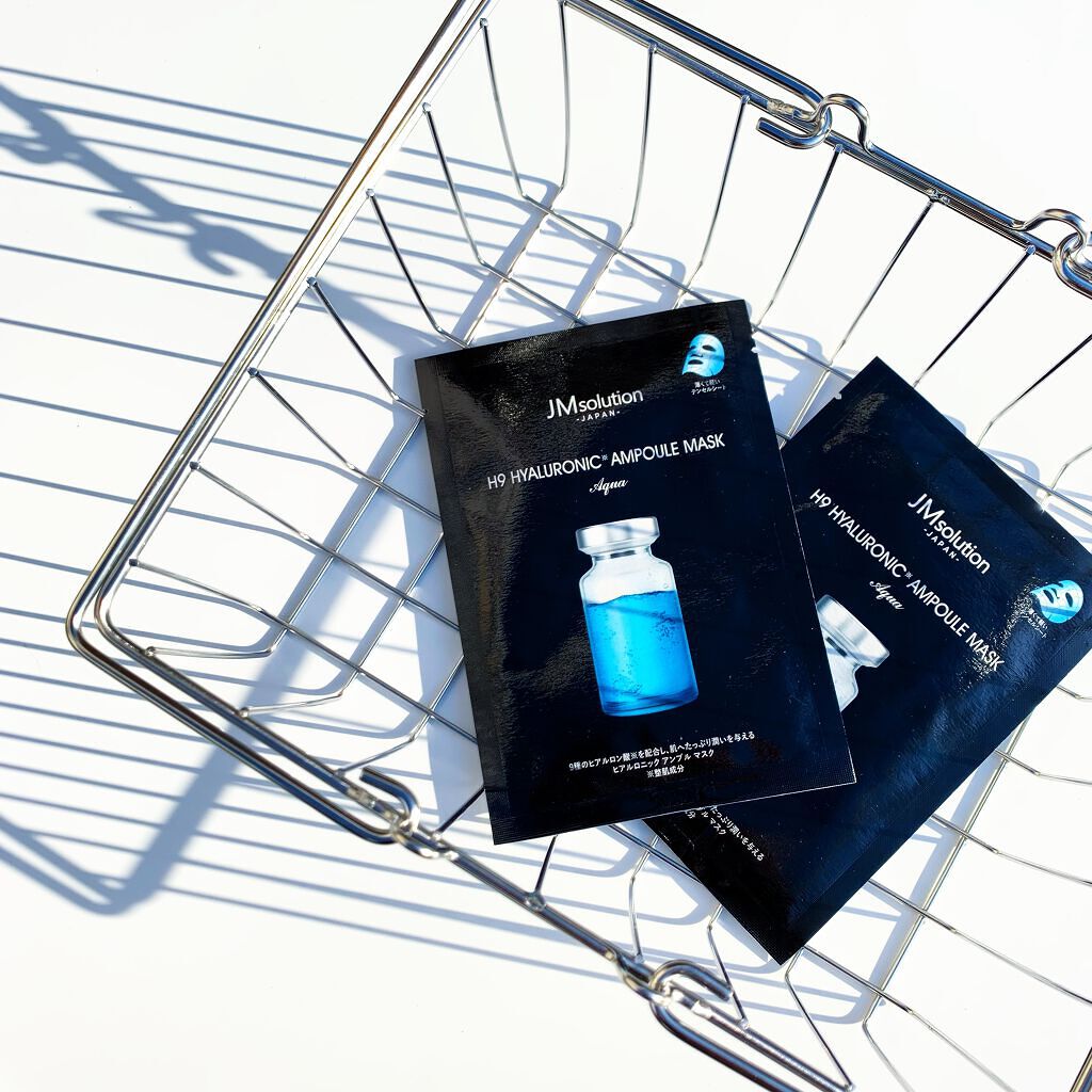 H9 ヒアルロニック アンプルマスク/JMsolution/シートマスク・パックを使ったクチコミ（1枚目）