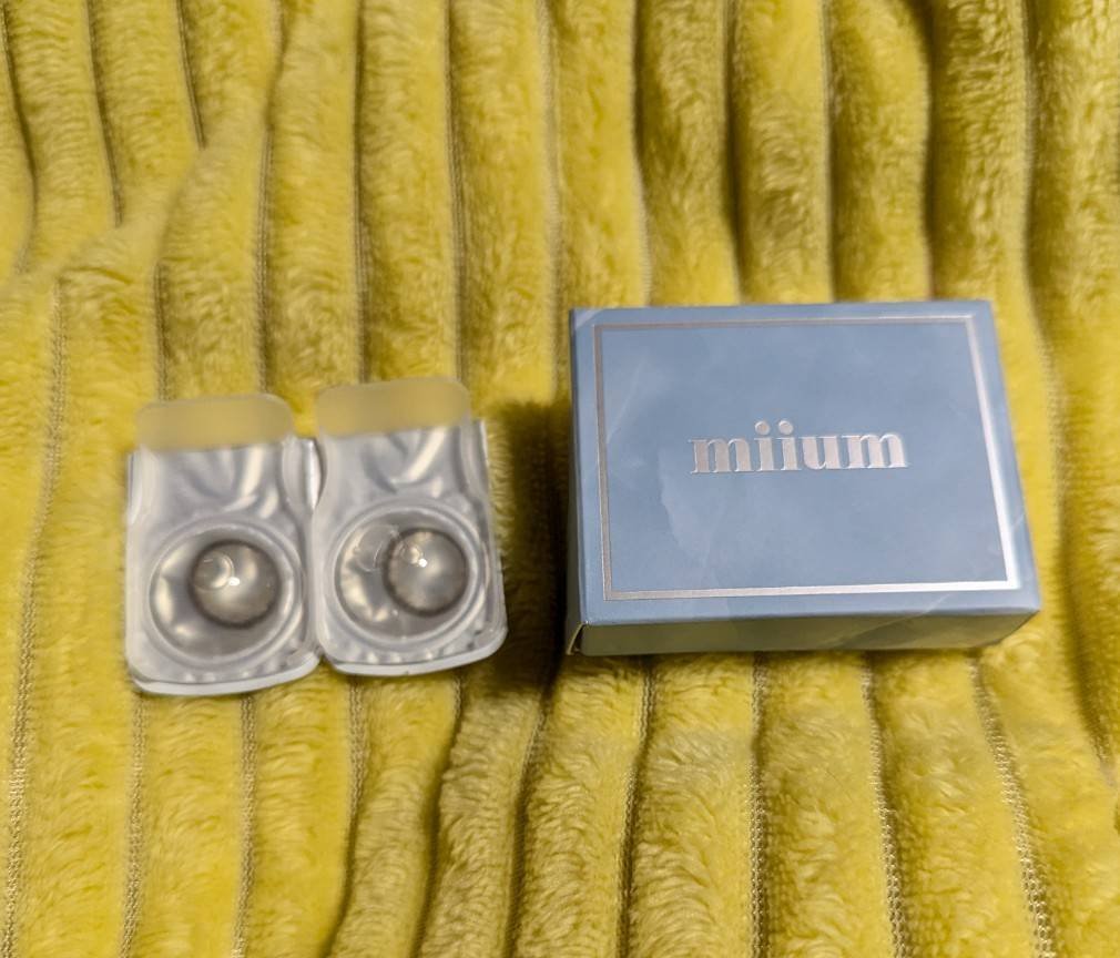 miium 1day モアクラゲ/miium/ワンデー（１DAY）カラコンを使ったクチコミ（1枚目）