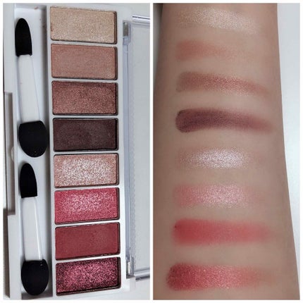 スイーツコレクション/マリブビューティー/アイシャドウパレットを使ったクチコミ(4枚目)