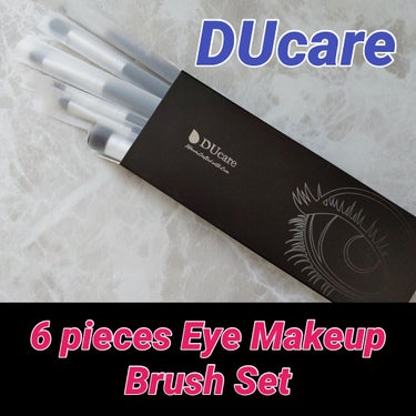 DUcare 6 Pieaces Eye Makeup Brush Setのクチコミ「【DUcare 6 Pieces Eye Makeup Brush Set】
Amazonにて.....」（1枚目）