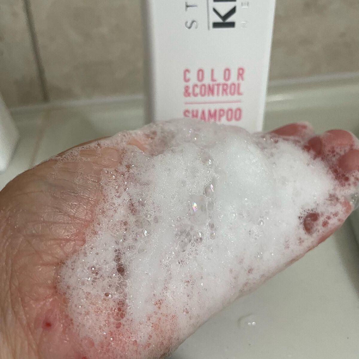 カラーコントロール コンディショナー/スティーブンノル ニューヨーク/シャンプー・コンディショナーを使ったクチコミ(2枚目)