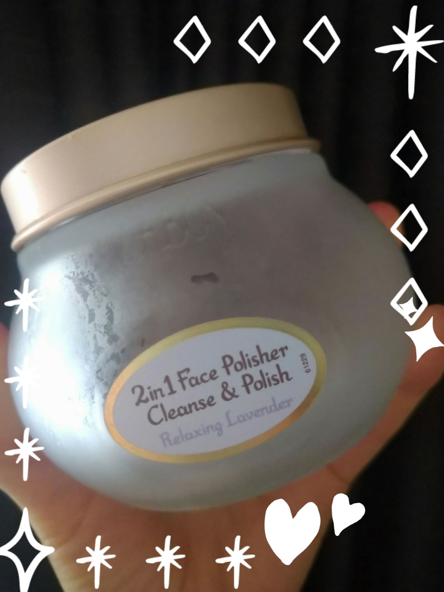 フェイスポリッシャー リラクシング(ラベンダー)/SABON/スクラブ・ゴマージュを使ったクチコミ(1枚目)