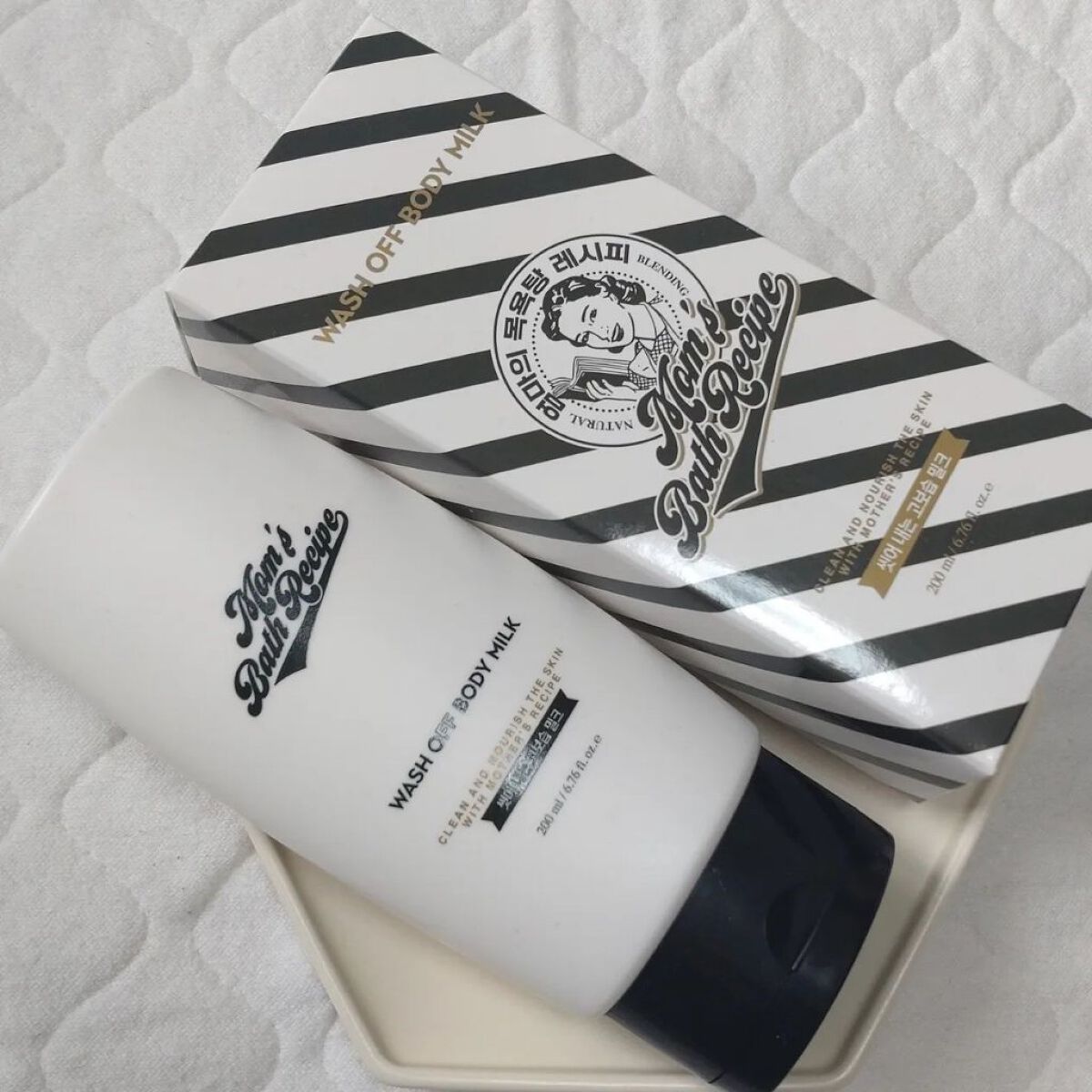 ウォッシュオフ ボディミルク/Mom’s Bath Recipe/ボディミルクを使ったクチコミ（2枚目）