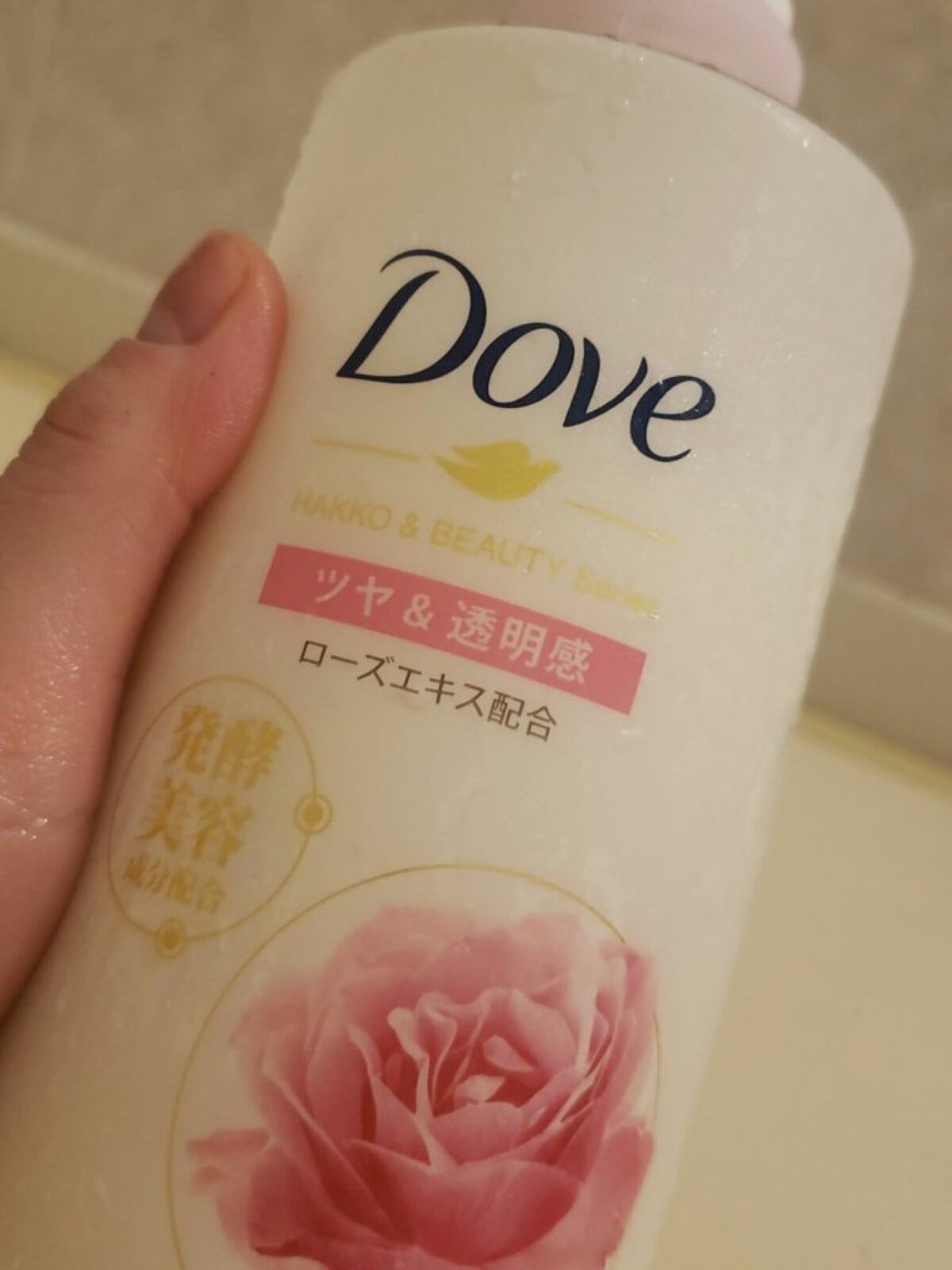 ボディウォッシュ 発酵＆ビューティーシリーズ ツヤ＆透明感/ダヴ/ボディソープを使ったクチコミ（1枚目）