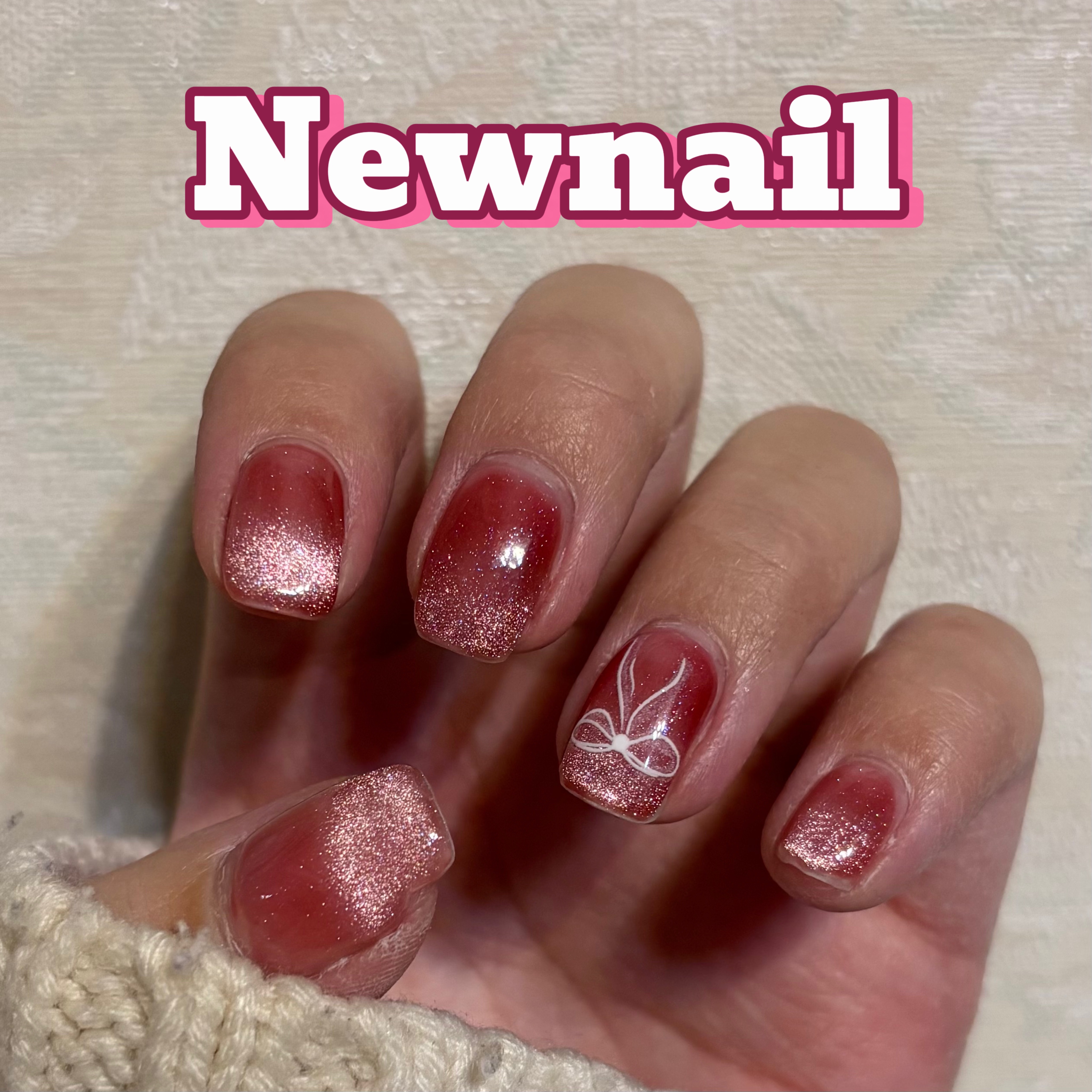 マグネットスティックネイルジェル/3COINS/ジェルネイルを使ったクチコミ（1枚目）