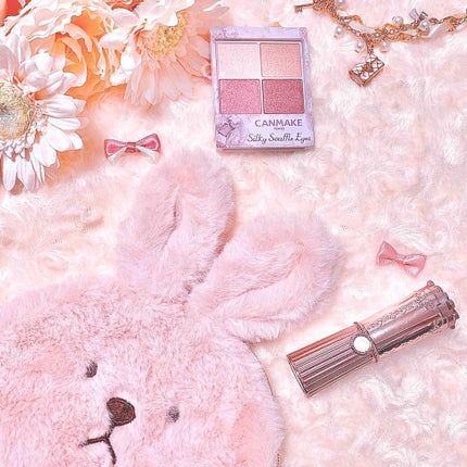 シルキースフレアイズ/キャンメイク/アイシャドウパレットを使ったクチコミ(4枚目)