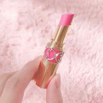 ルージュ ヴォリュプテ シャイン/YVES SAINT LAURENT BEAUTE/口紅を使ったクチコミ(1枚目)