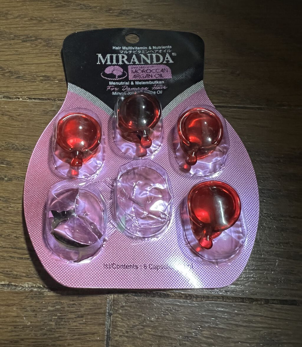 ヘアビタミン デイリーケアヘアオイル/MIRANDA/ヘアオイルを使ったクチコミ（1枚目）