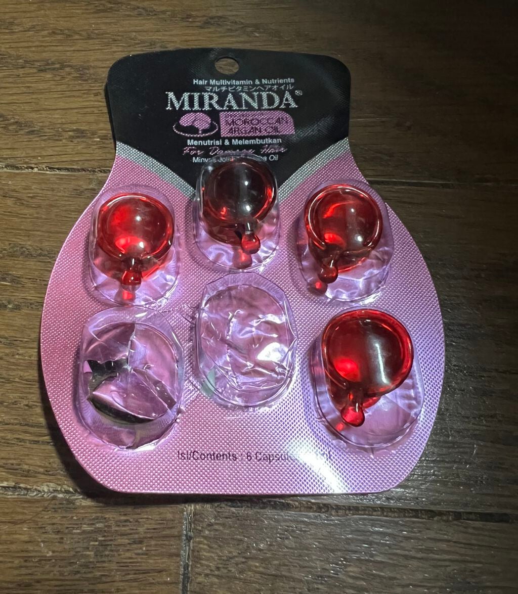 ヘアビタミン デイリーケアヘアオイル/MIRANDA/ヘアオイルを使ったクチコミ(1枚目)