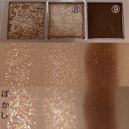 グリッターペディアアイパレット/unleashia/アイシャドウパレットを使ったクチコミ(5枚目)