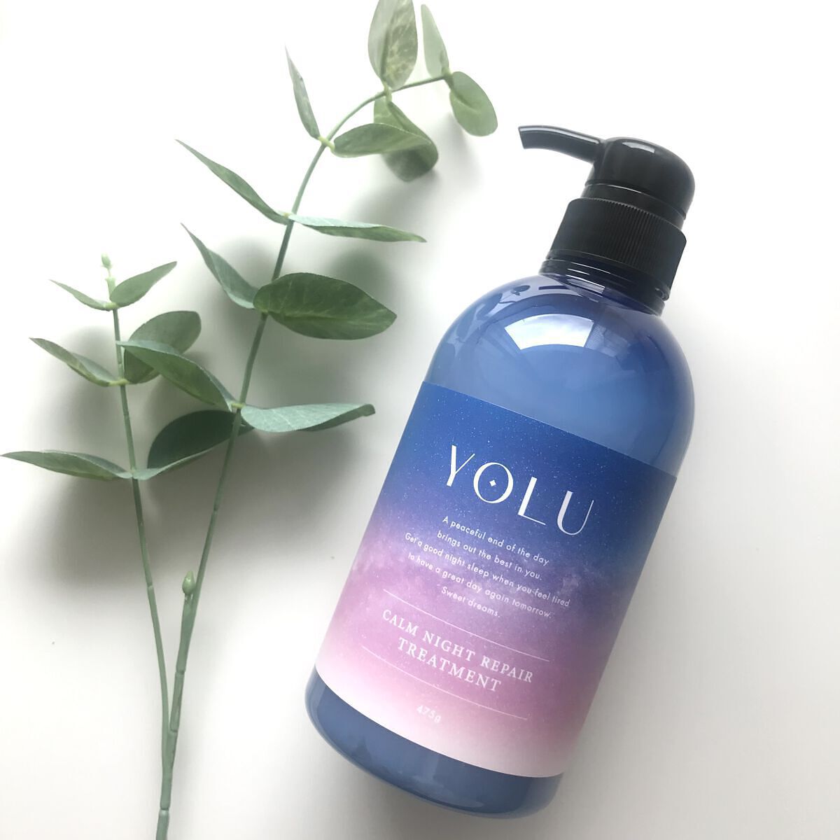 カームナイトリペアシャンプー／トリートメント/YOLU/市販シャンプーを使ったクチコミ（3枚目）