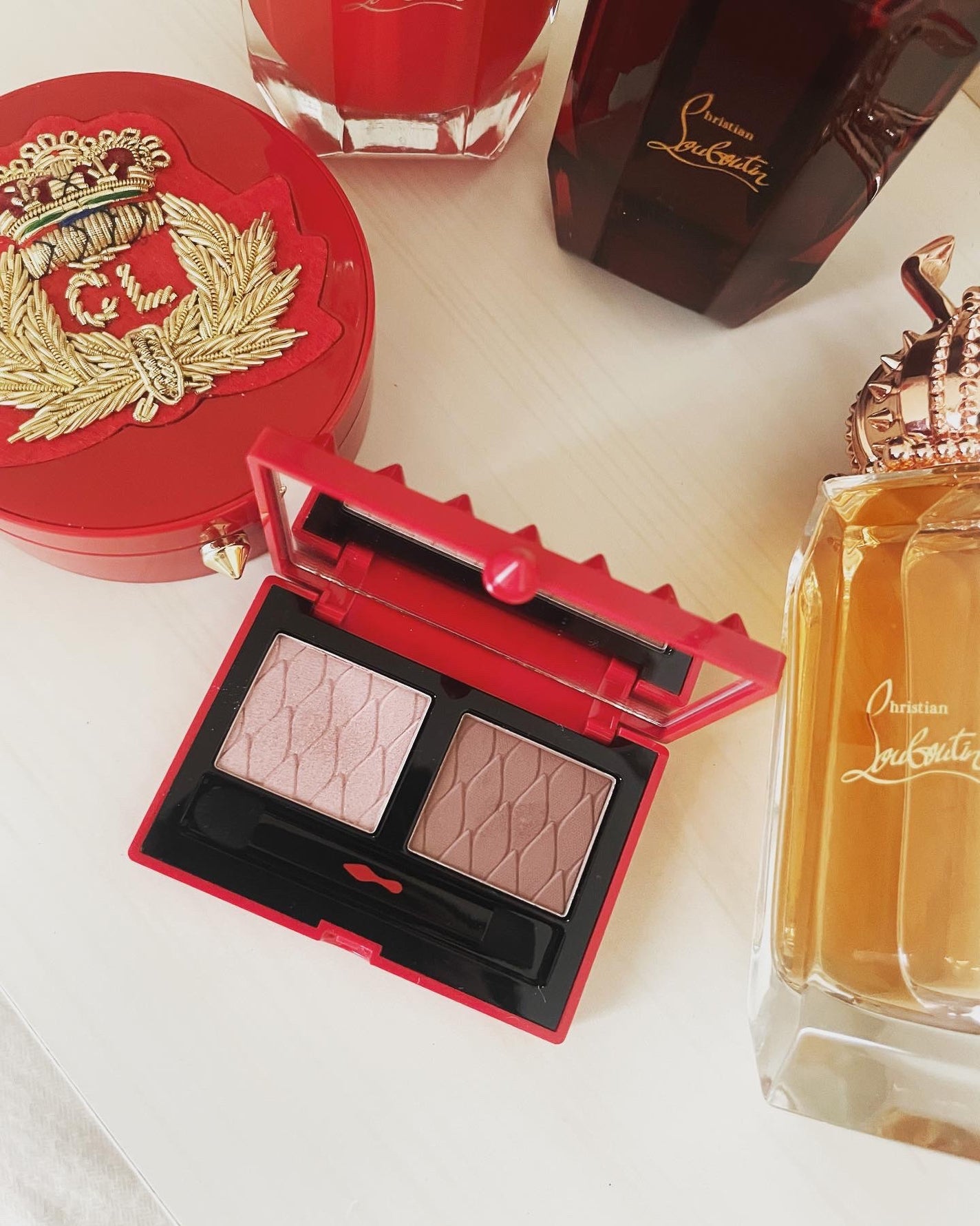 Christian Louboutin 新品アイシャドウ&リップセット激安 ルブタン*アイシャドウセット (クリスチャン ルブタンの春新色