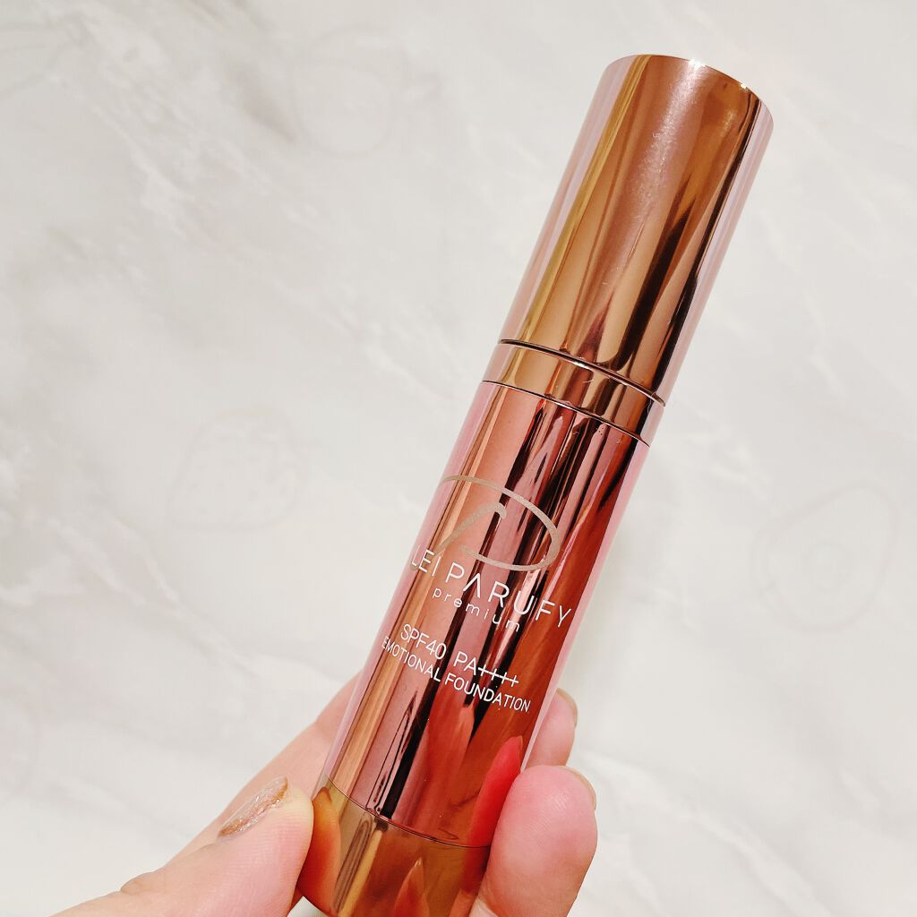 プレミアムエモーショナルファンデーション/LEI PARUFY/リキッドファンデーションを使ったクチコミ(2枚目)