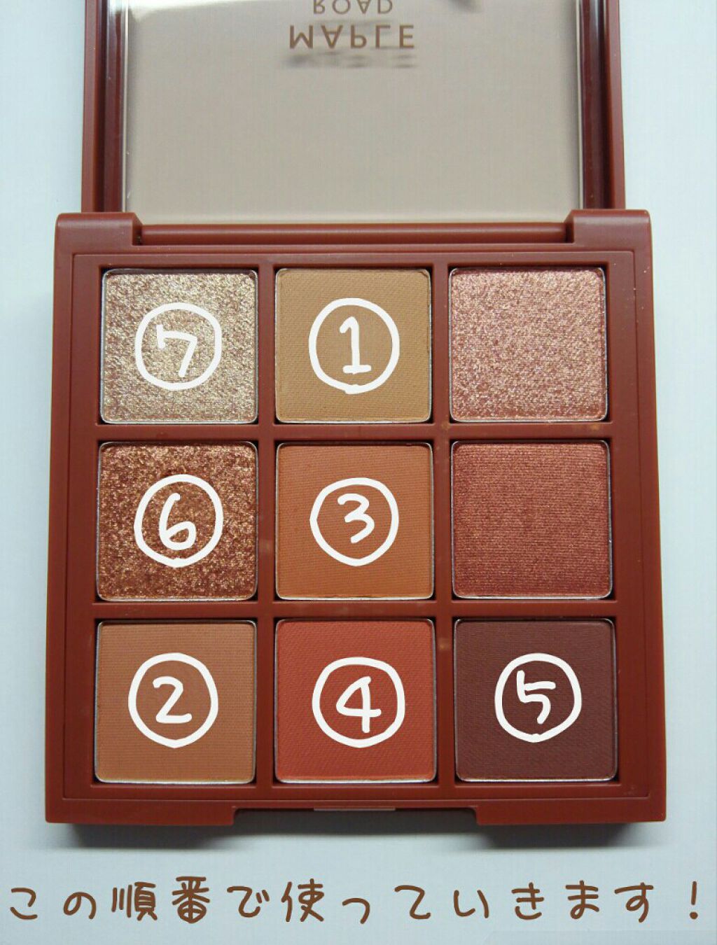 プレイカラーアイシャドウ メープルロード/ETUDE/アイシャドウパレットを使ったクチコミ(3枚目)