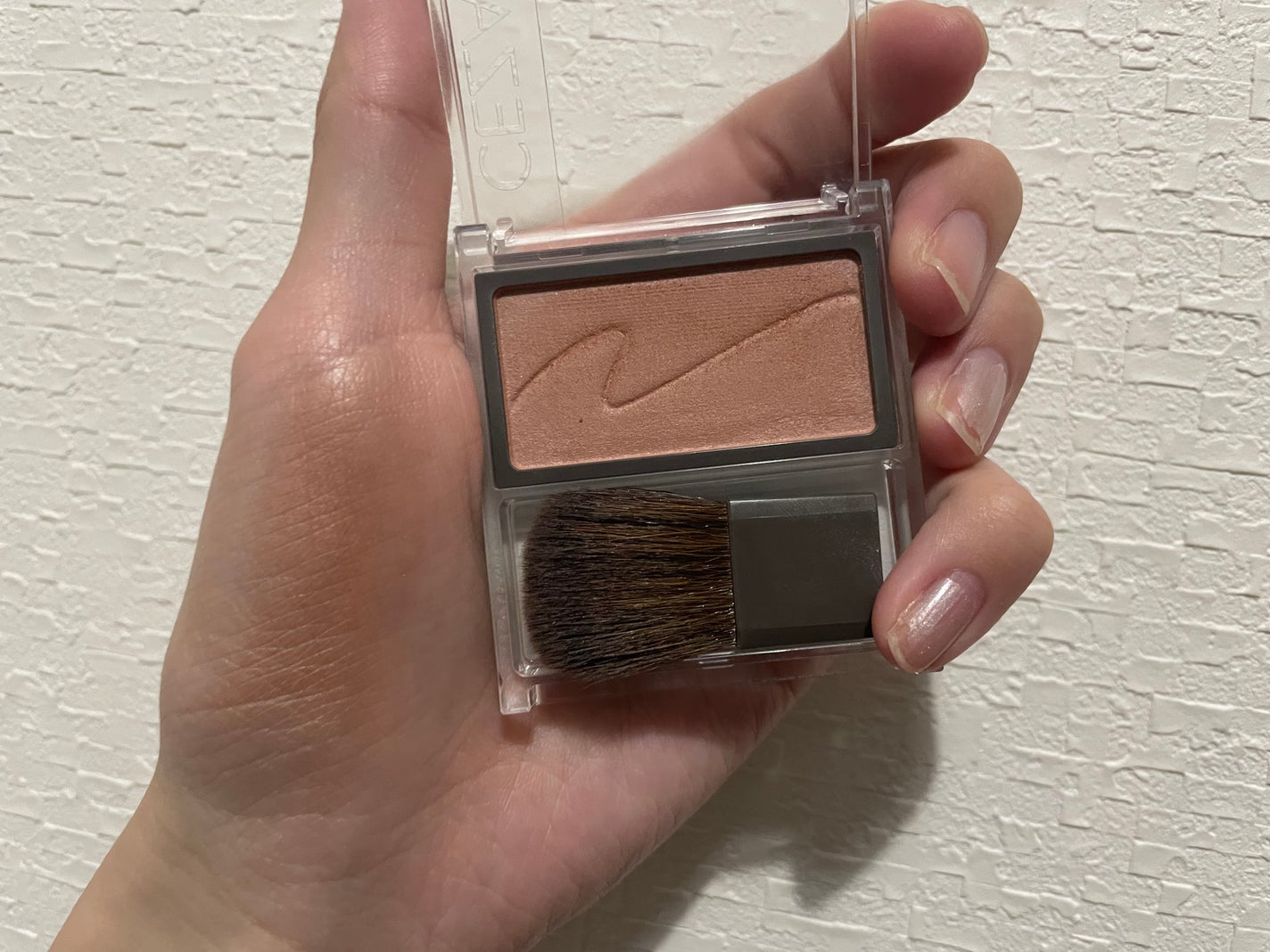 チークブラッシュ/CEZANNE/パウダーチークを使ったクチコミ(2枚目)