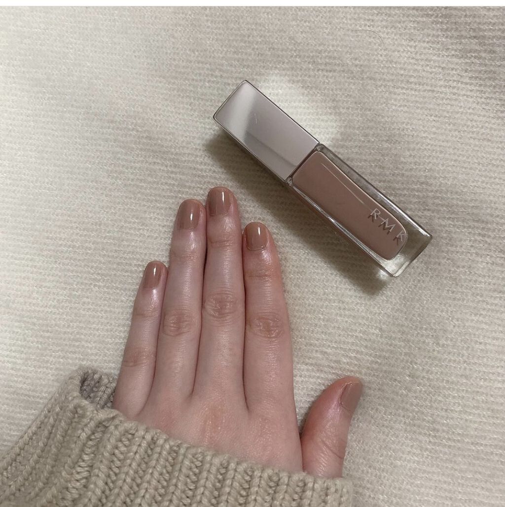 ネイルポリッシュ 04(CL) アンティークベージュ/RMK/マニキュアを使ったクチコミ（2枚目）